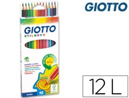 12 lápices de colores Giotto Stilnovo